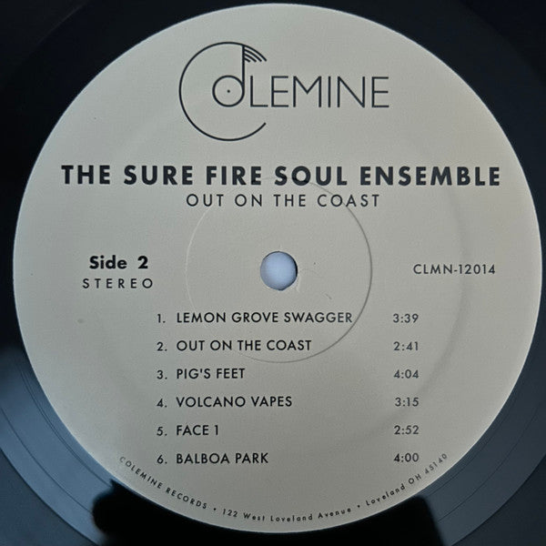 The Sure Fire Soul Ensemble : Out On The Coast (LP, Album, Gat)