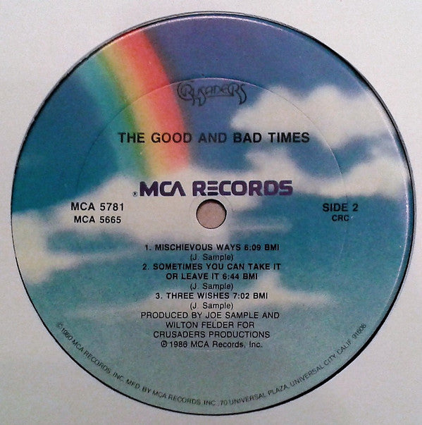 The Crusaders : The Good And Bad Times (LP, Club)