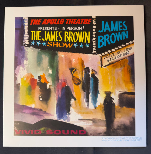 James Brown : 'Live' At The Apollo (LP, Album, RE, 180)