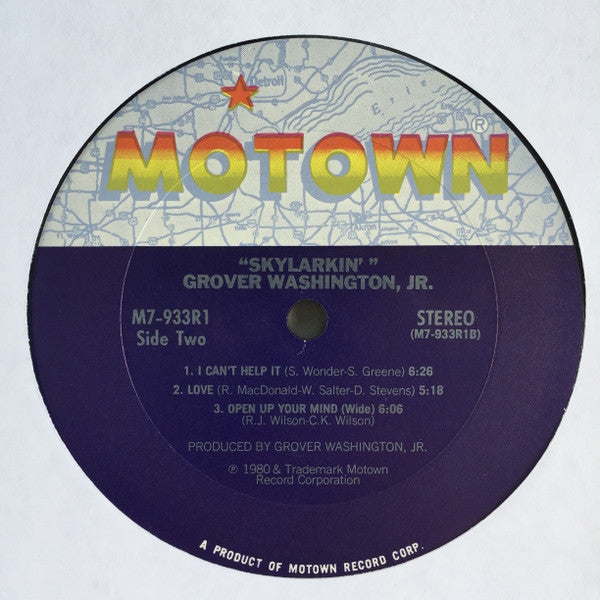 Grover Washington, Jr. : Skylarkin' (LP, Album)