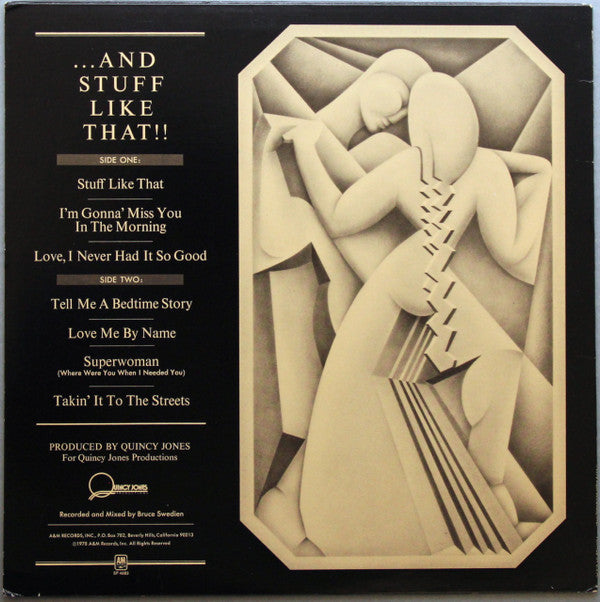 Quincy Jones : Sounds ... And Stuff Like That!! (LP, Album, Promo)