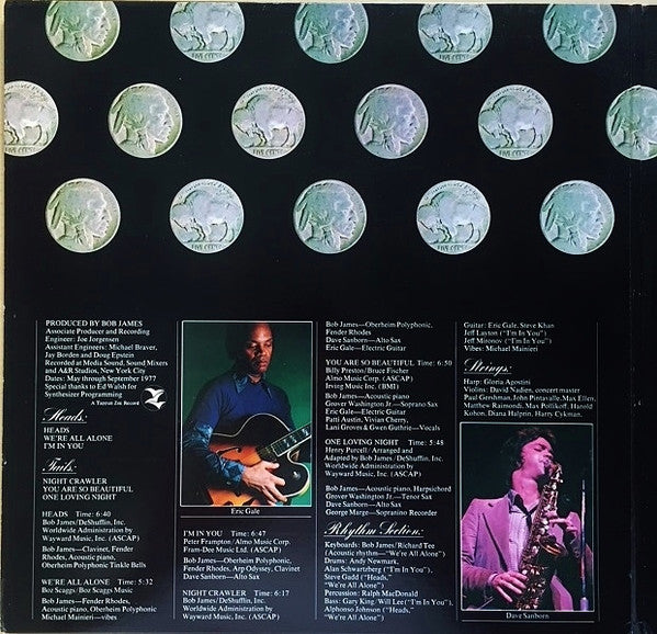Bob James : Heads (LP, Album, Pit)