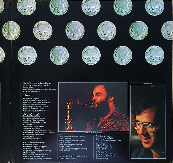 Bob James : Heads (LP, Album, Pit)