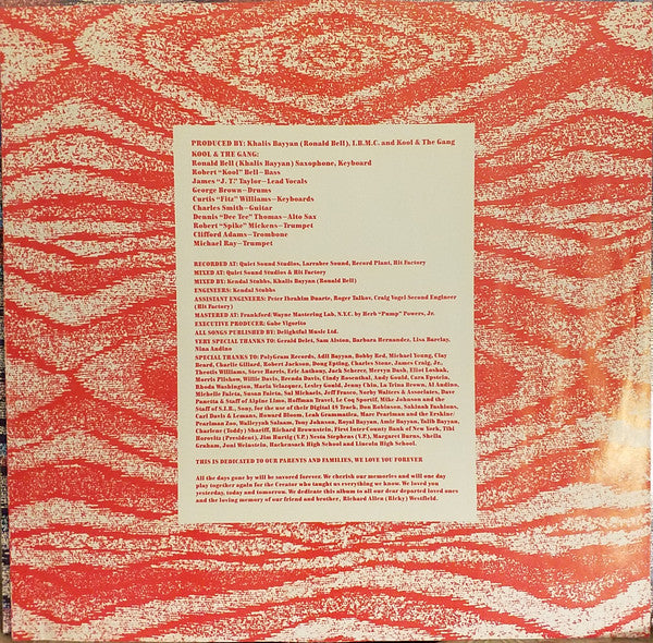 Kool & The Gang : Forever (LP, Album, Ind)