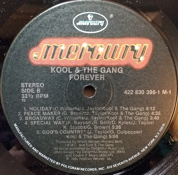 Kool & The Gang : Forever (LP, Album, Ind)