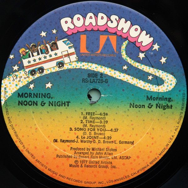 Morning, Noon & Night : Morning, Noon & Night (LP, Album, All)