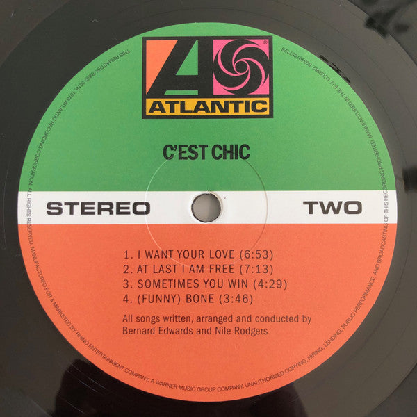 Chic : C'est Chic  (LP, Album, RE, RM, 180)
