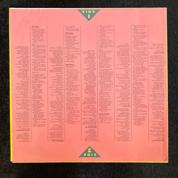 George Benson : Give Me The Night (LP, Album)
