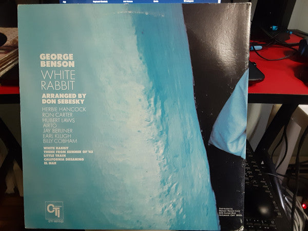 George Benson : White Rabbit (LP, Album, San)