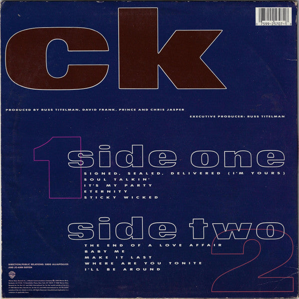 Chaka Khan : CK (LP, Album, Spe)