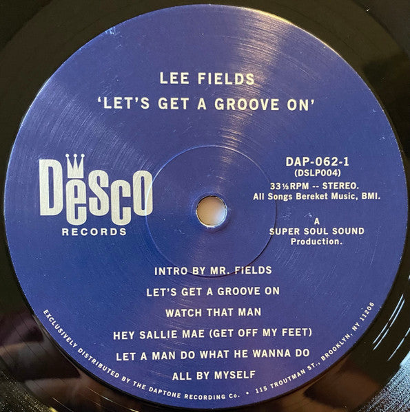 Lee Fields : Let's Get A Groove On (LP, Album, RE, RM)