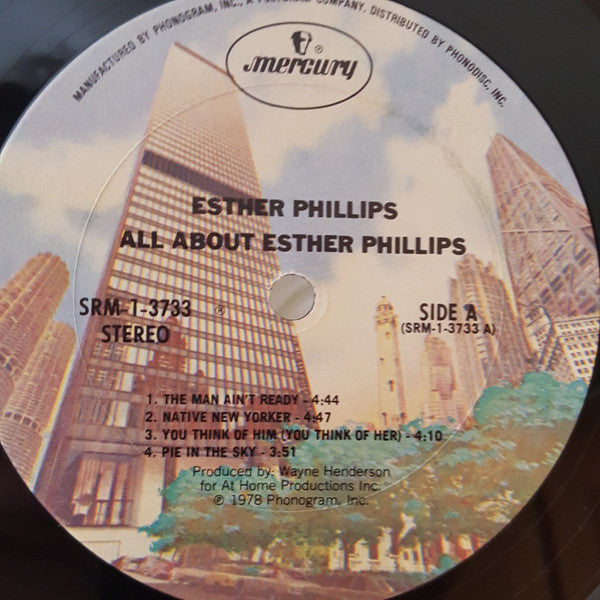 Esther Phillips : All About Esther Phillips (LP, Album)