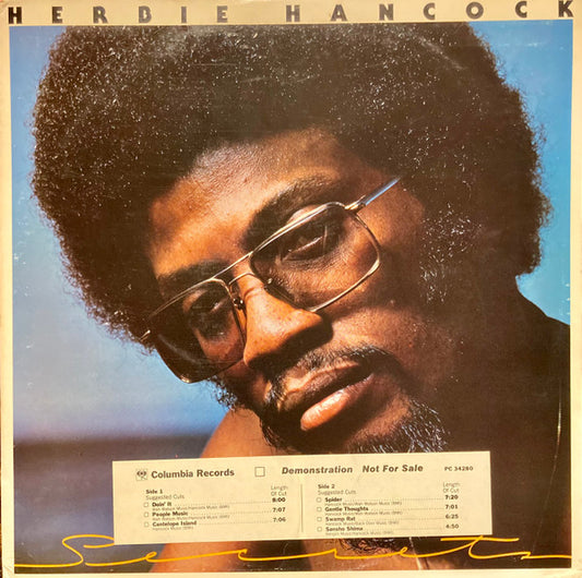 Herbie Hancock : Secrets (LP, Album, Promo, Pit)