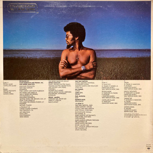 Herbie Hancock : Secrets (LP, Album, Promo, Pit)