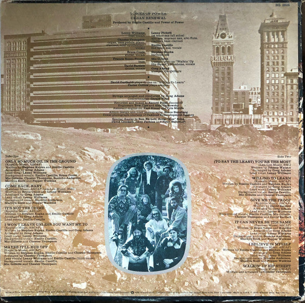 Tower Of Power : Urban Renewal (LP, Album, Ter)