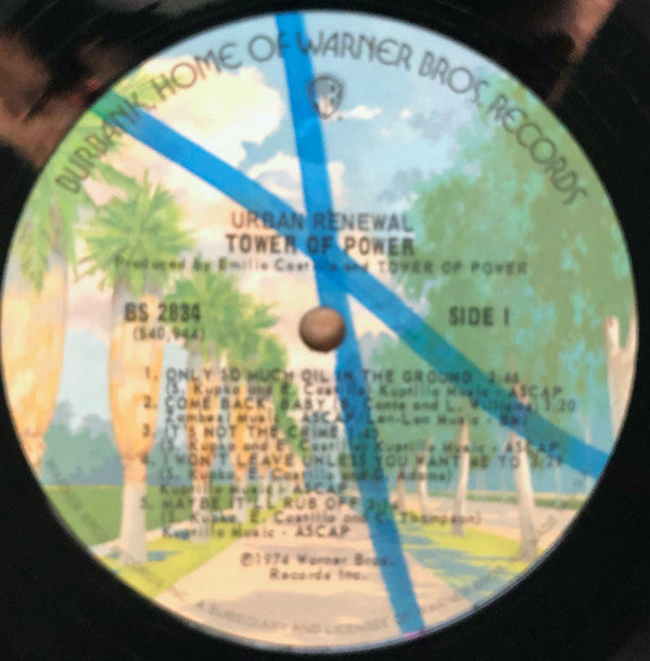 Tower Of Power : Urban Renewal (LP, Album, Ter)