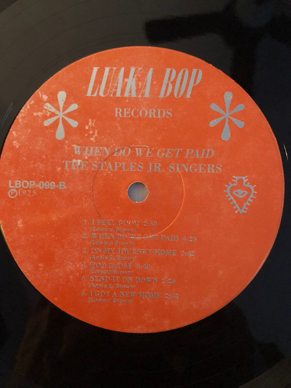 Staples Jr. Singers : When Do We Get Paid (LP, Album, RE)