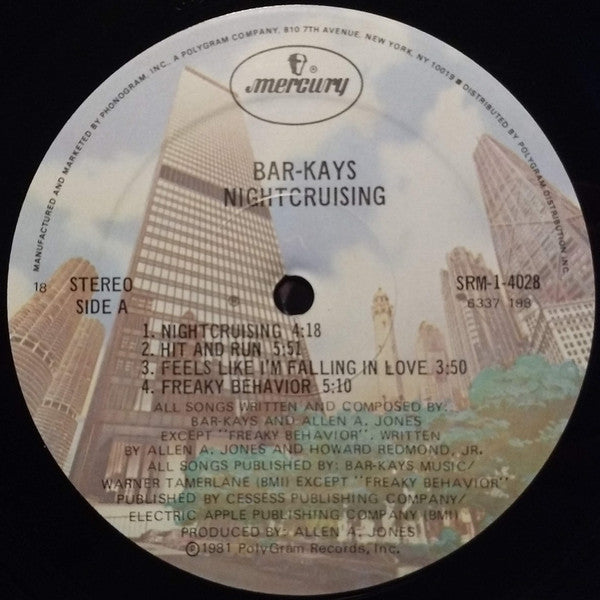 Bar-Kays : Nightcruising (LP, Album, 18 )