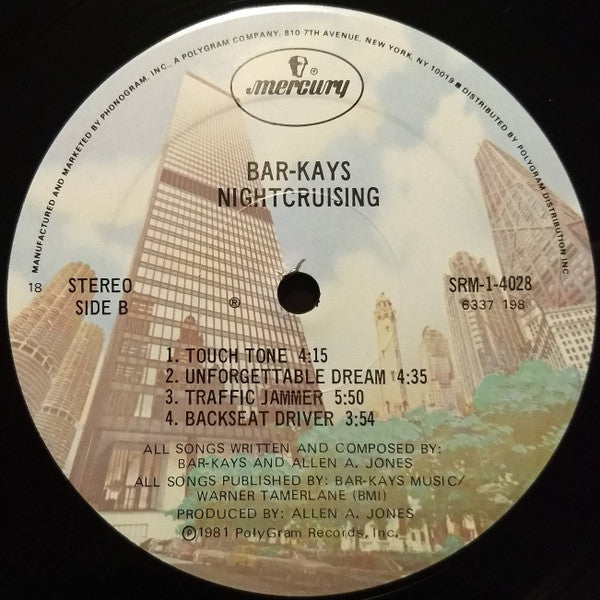 Bar-Kays : Nightcruising (LP, Album, 18 )
