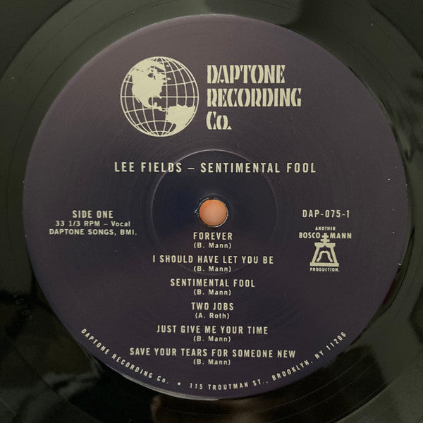 Lee Fields : Sentimental Fool (LP, Album, Mono)