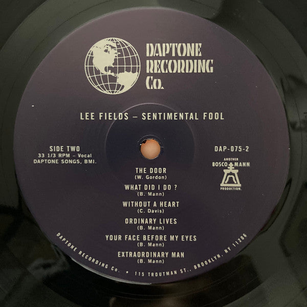 Lee Fields : Sentimental Fool (LP, Album, Mono)