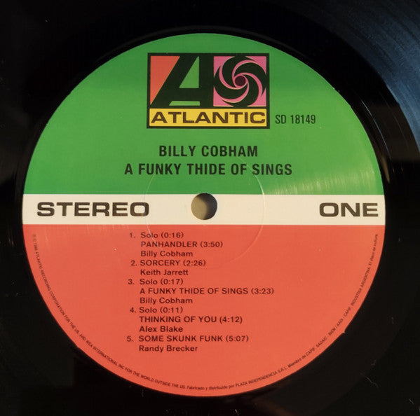 Billy Cobham : A Funky Thide Of Sings (LP, Album)