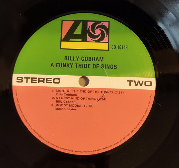 Billy Cobham : A Funky Thide Of Sings (LP, Album)