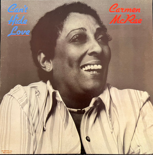 Carmen McRae : Can't Hide Love (LP, Album)