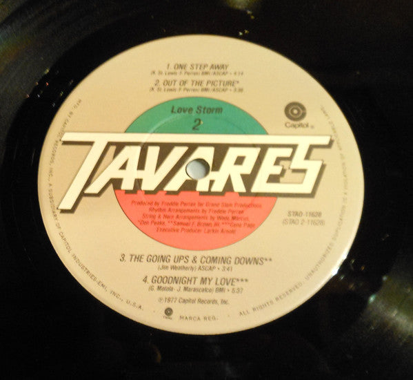 Tavares : Love Storm (LP, Album, Jac)
