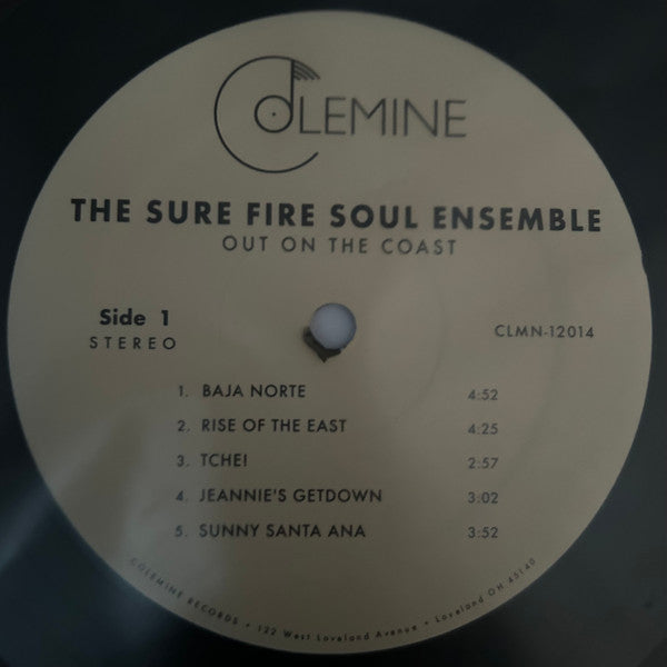 The Sure Fire Soul Ensemble : Out On The Coast (LP, Album, Gat)