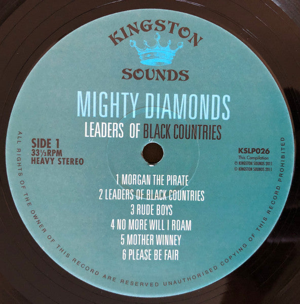 The Mighty Diamonds : Leaders Of Black Countries (LP, Album, RE)