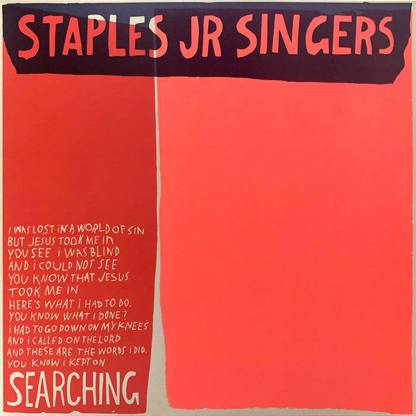 Staples Jr. Singers : Searching (LP, Album)