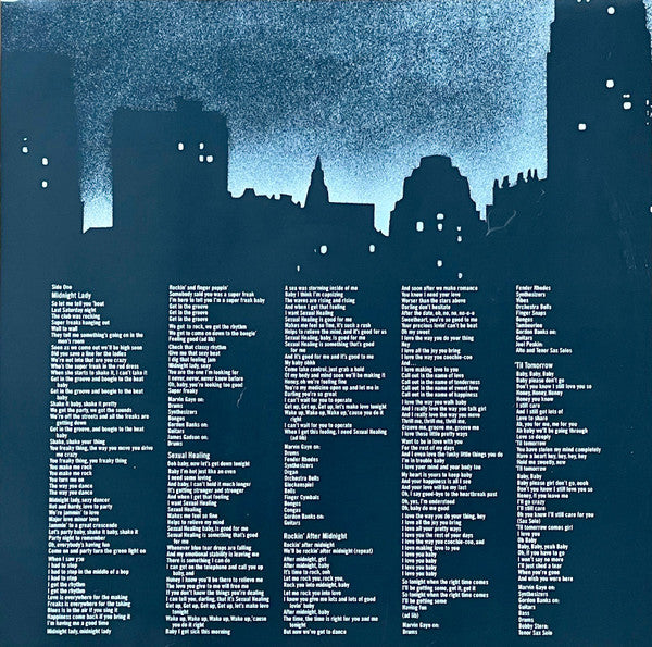 Marvin Gaye : Midnight Love (LP, Album)