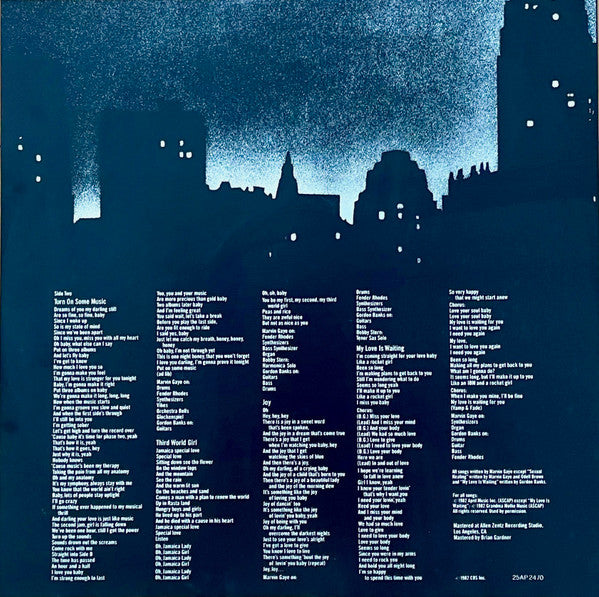 Marvin Gaye : Midnight Love (LP, Album)