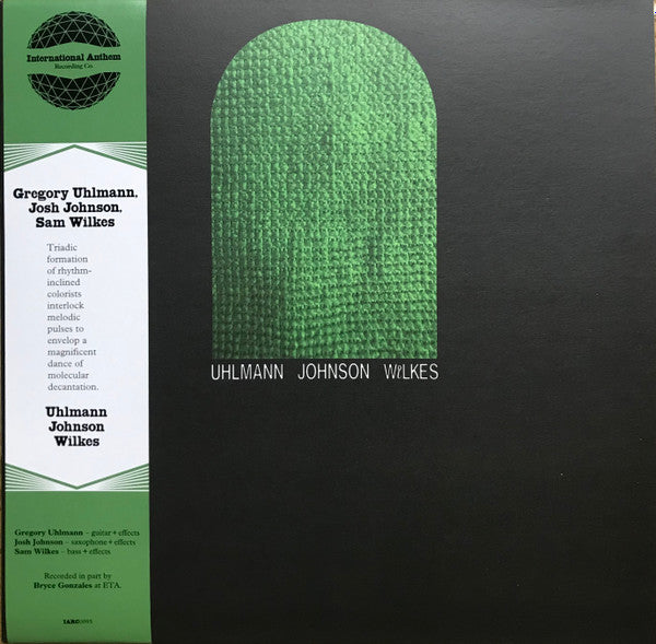 Gregory Uhlmann, Josh Johnson (13), Sam Wilkes (2) : Uhlmann Johnson Wilkes (LP, Album)