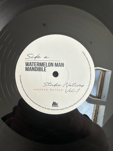 Jackson Mathod : Studio Natives Vol.1 (LP, Album)