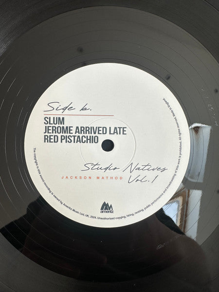 Jackson Mathod : Studio Natives Vol.1 (LP, Album)