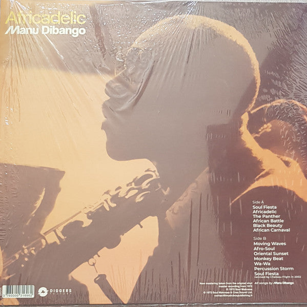 Manu Dibango : Africadelic (LP, Album, RM)