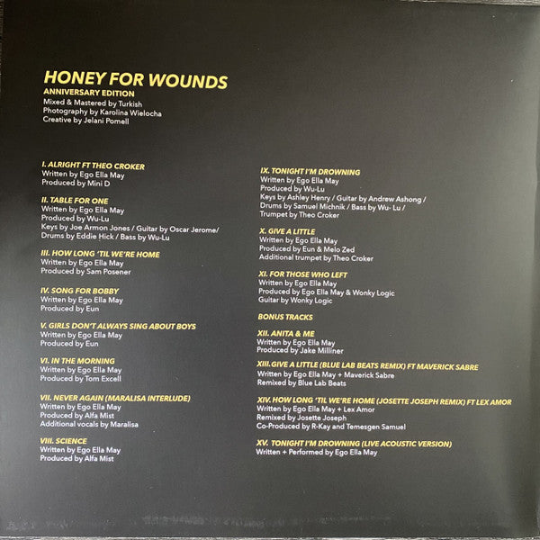 Ego Ella May : Honey For Wounds (2xLP, Album, Dlx, RE, 5th)