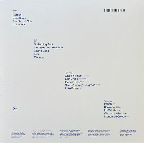 Roger Wickham : The Eternal Now (LP, Album, Bioplastic)