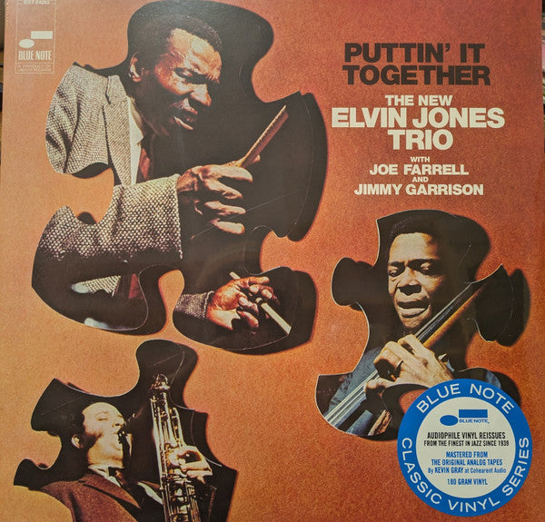 The New Elvin Jones Trio : Puttin' It Together (LP, Album, RE)