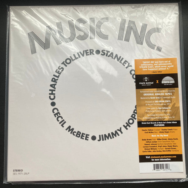 Music Inc : Music Inc. (LP, Album, RE, RM, 180)