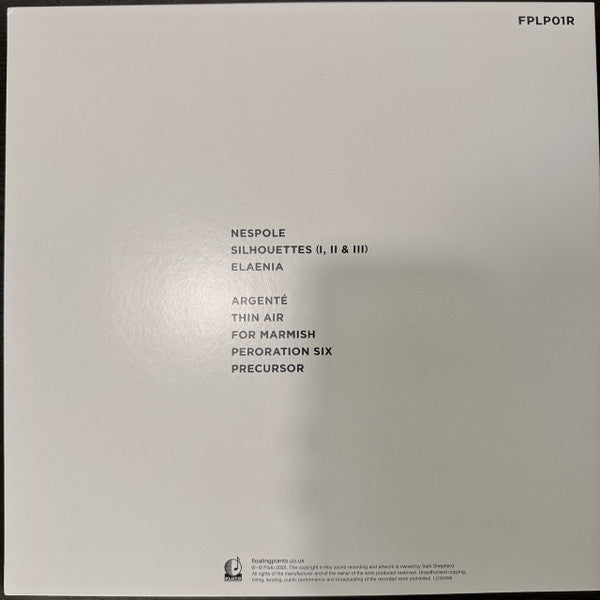 Floating Points : Elaenia (LP, Album, RE, RM, 10t)