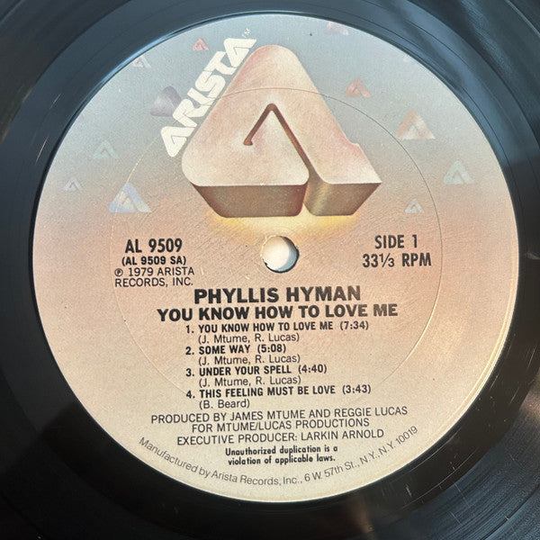 Phyllis Hyman : You Know How To Love Me (LP)