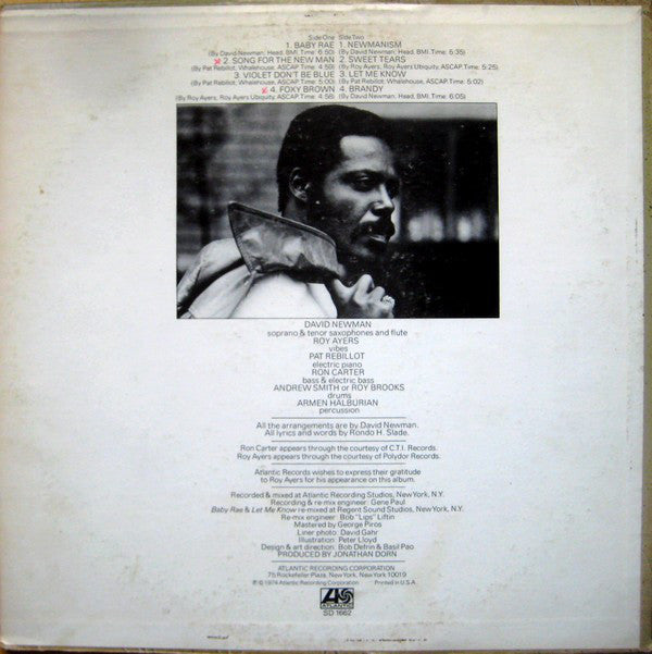 David "Fathead" Newman : Newmanism (LP, Album, PR)