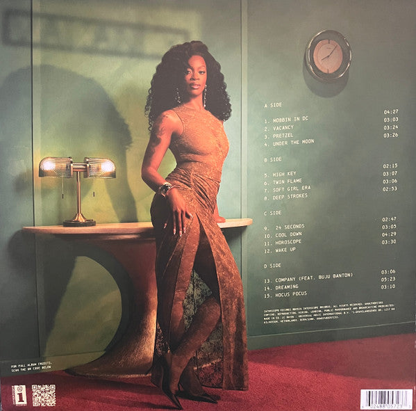 Ari Lennox : Vacancy (2xLP, Album, Ltd, Whi)