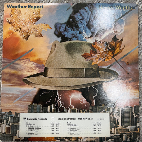 Weather Report : Heavy Weather (LP, Album, Promo, Pit)
