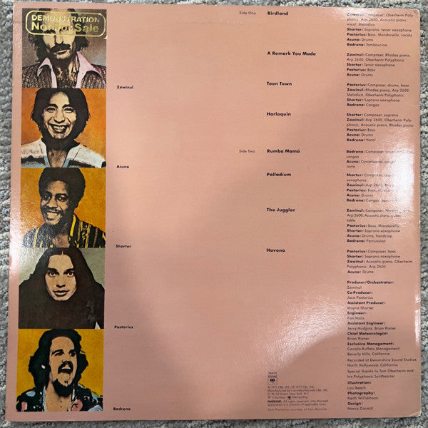 Weather Report : Heavy Weather (LP, Album, Promo, Pit)