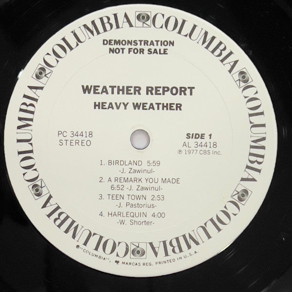 Weather Report : Heavy Weather (LP, Album, Promo, Pit)