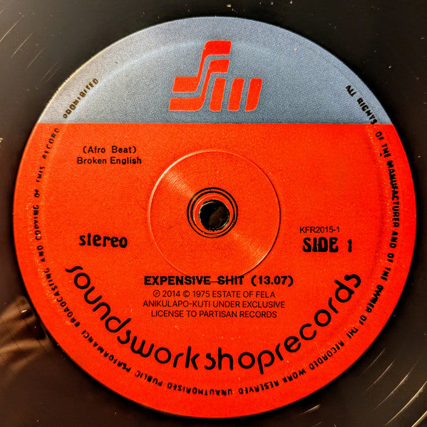 Fela Kuti & Africa 70 : Expensive Shit (LP, Album, RE)